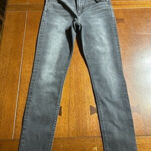 Lucky Brand Gray Skinny Jeans Size 6/28 Brooke Legging Jean